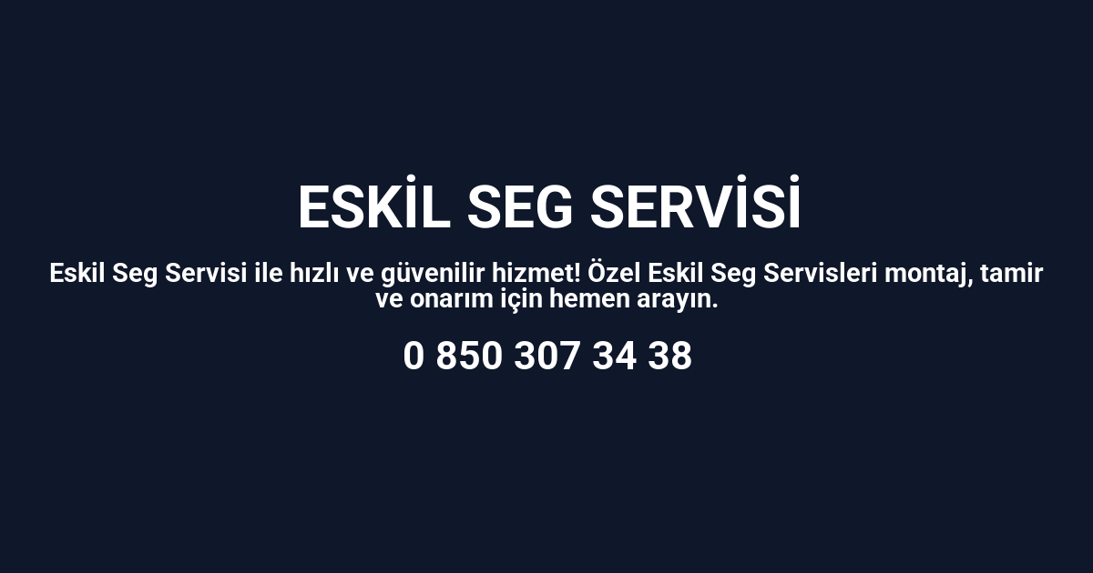 Eskil Seg Servisi